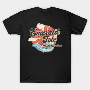 Emerald Isle, NC Summertime Vacationing Beachgoing Waves T-Shirt